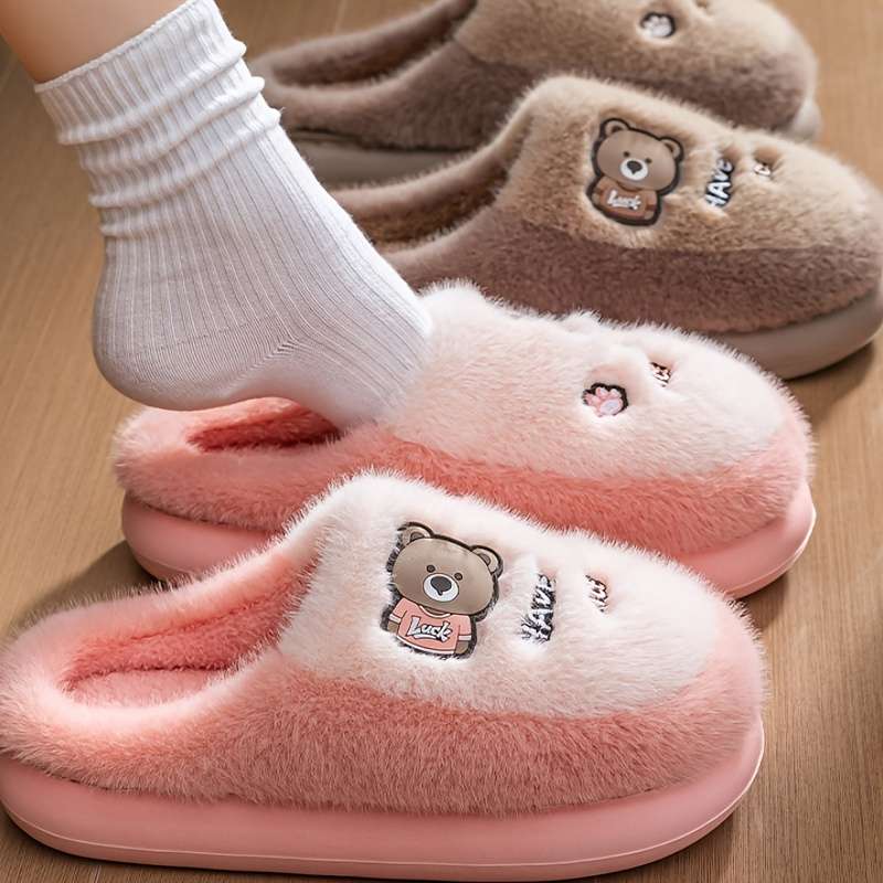 Cotton Slippers Color Grey Sizeuk 7.5-8