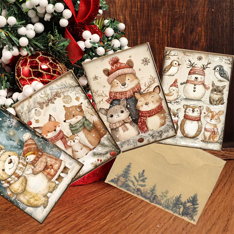 Greeting Cards Style Happy New Year