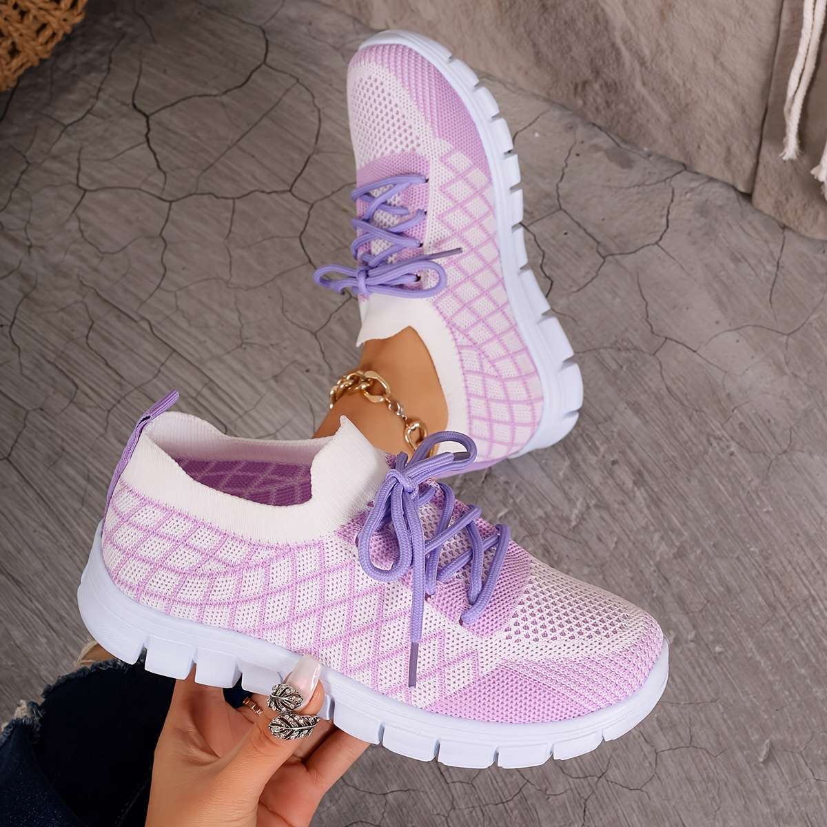 Women S Sneakers Color Tangerine Sizeuk 4
