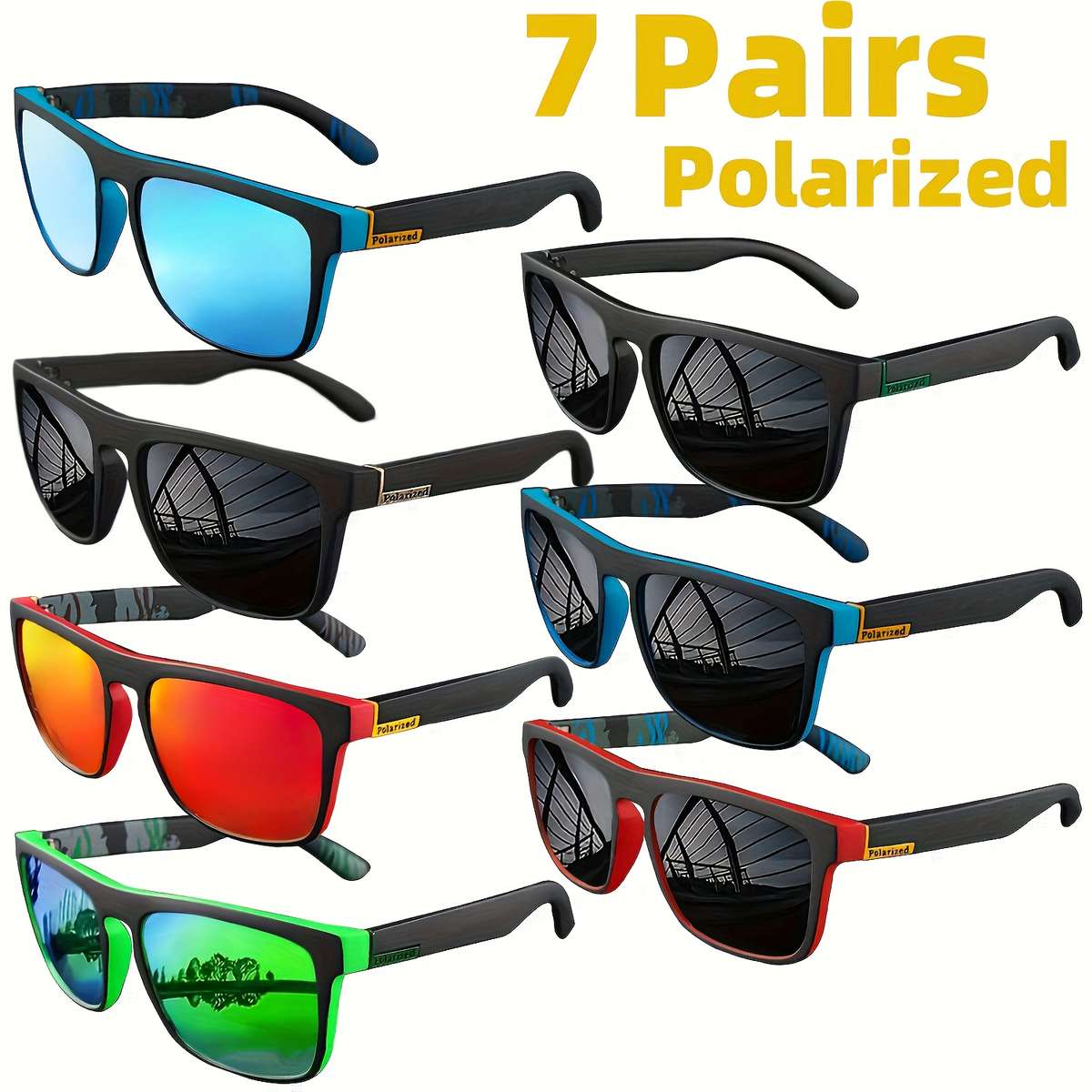 Mens Glasses Quantity 7Pcs
