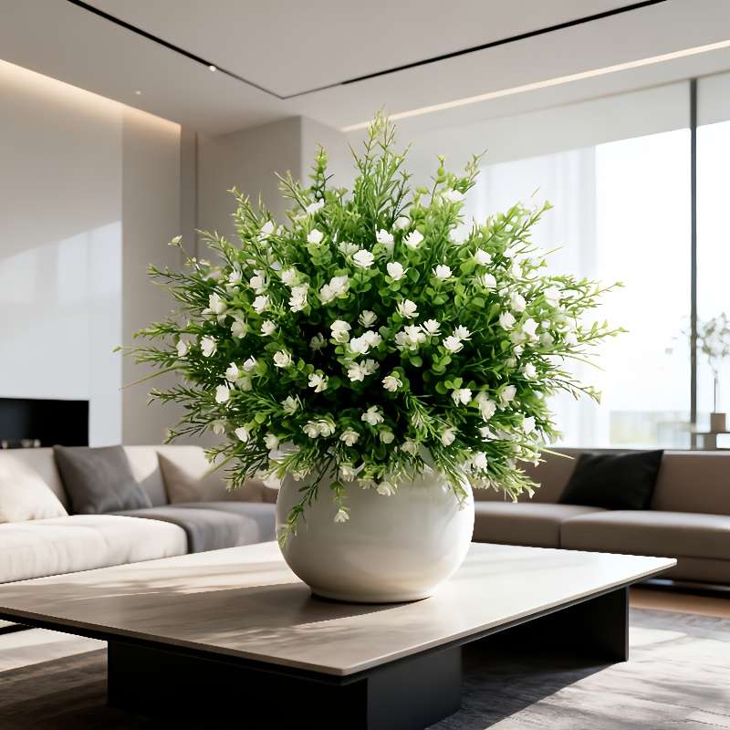 Simulated Flower Style Simulation Ground Flower Bouquet2Pcs