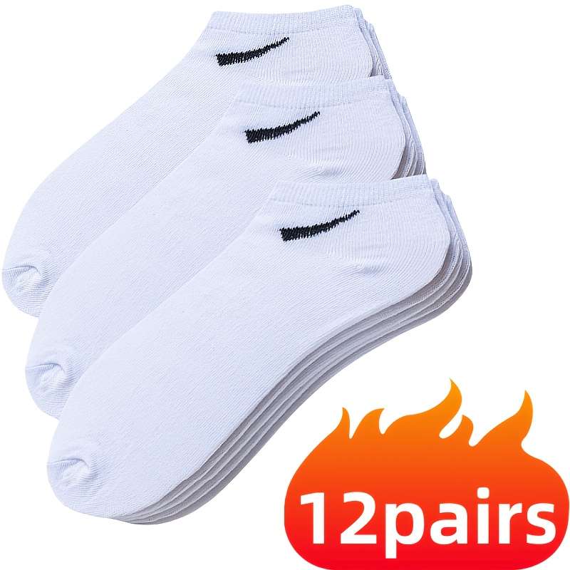 Women S Socks Color 12 Pairs Of White