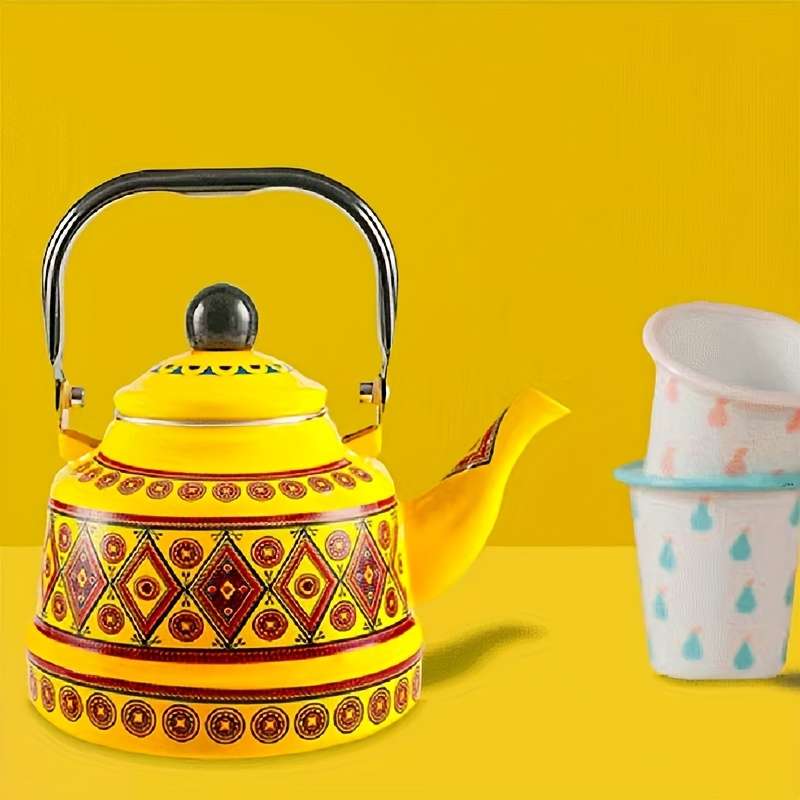 Kettle Color Red Memory Flower Size1.1L