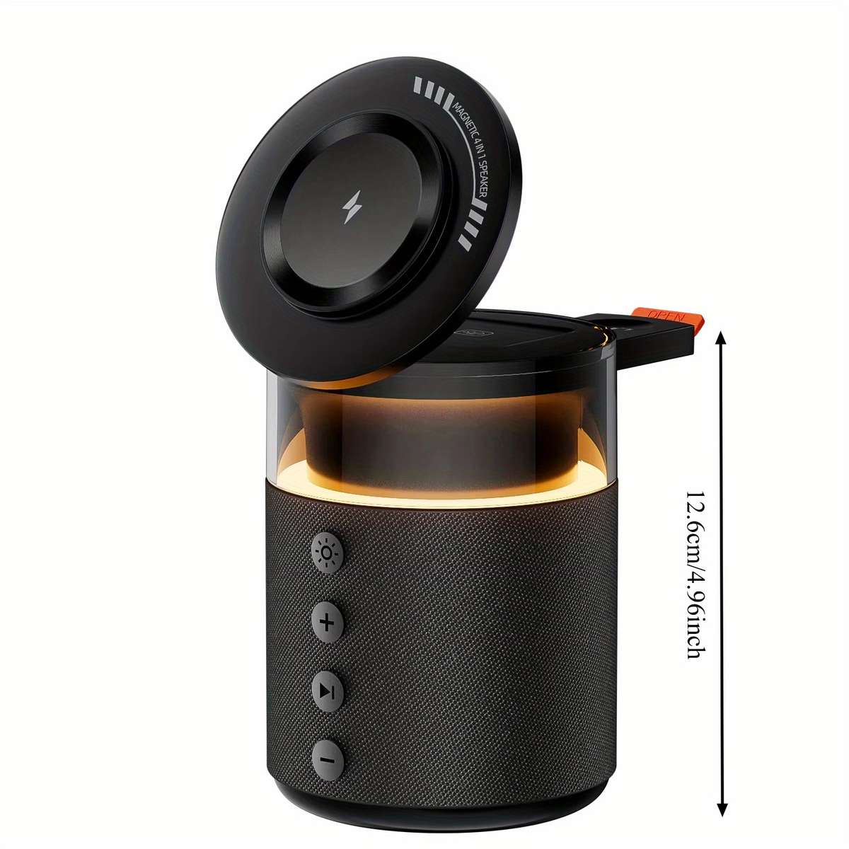Modern Dual Channel Design Magnetic Wireless Charging Station For Festival