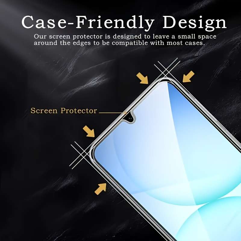 Screen Protector Color 2 Piecestransparent Compatible Model Iphone X