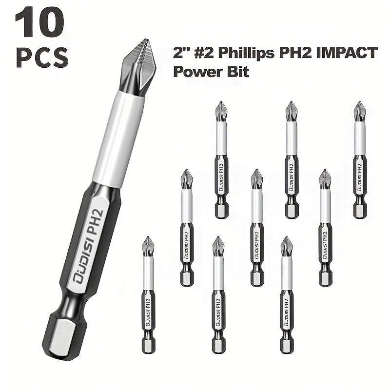 Screwdriver Bit Tool Set Items 50Mm 5Pcs