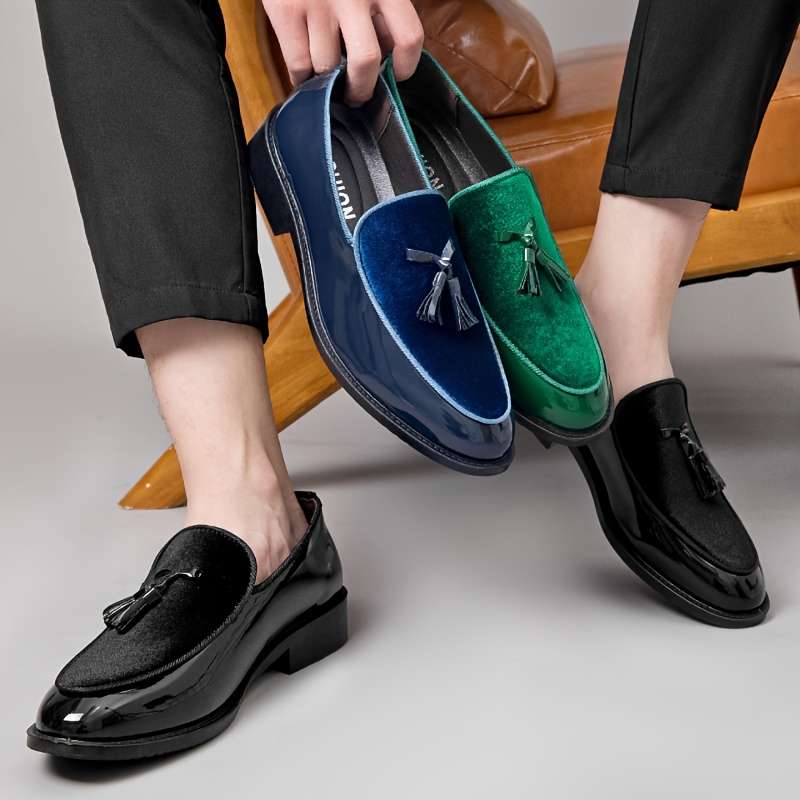 Mens Leather Shoes Color Blue Sizeuk 6.5