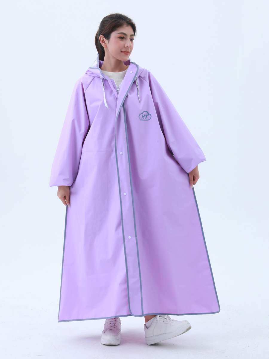 Raincoat Dark Violet Size L