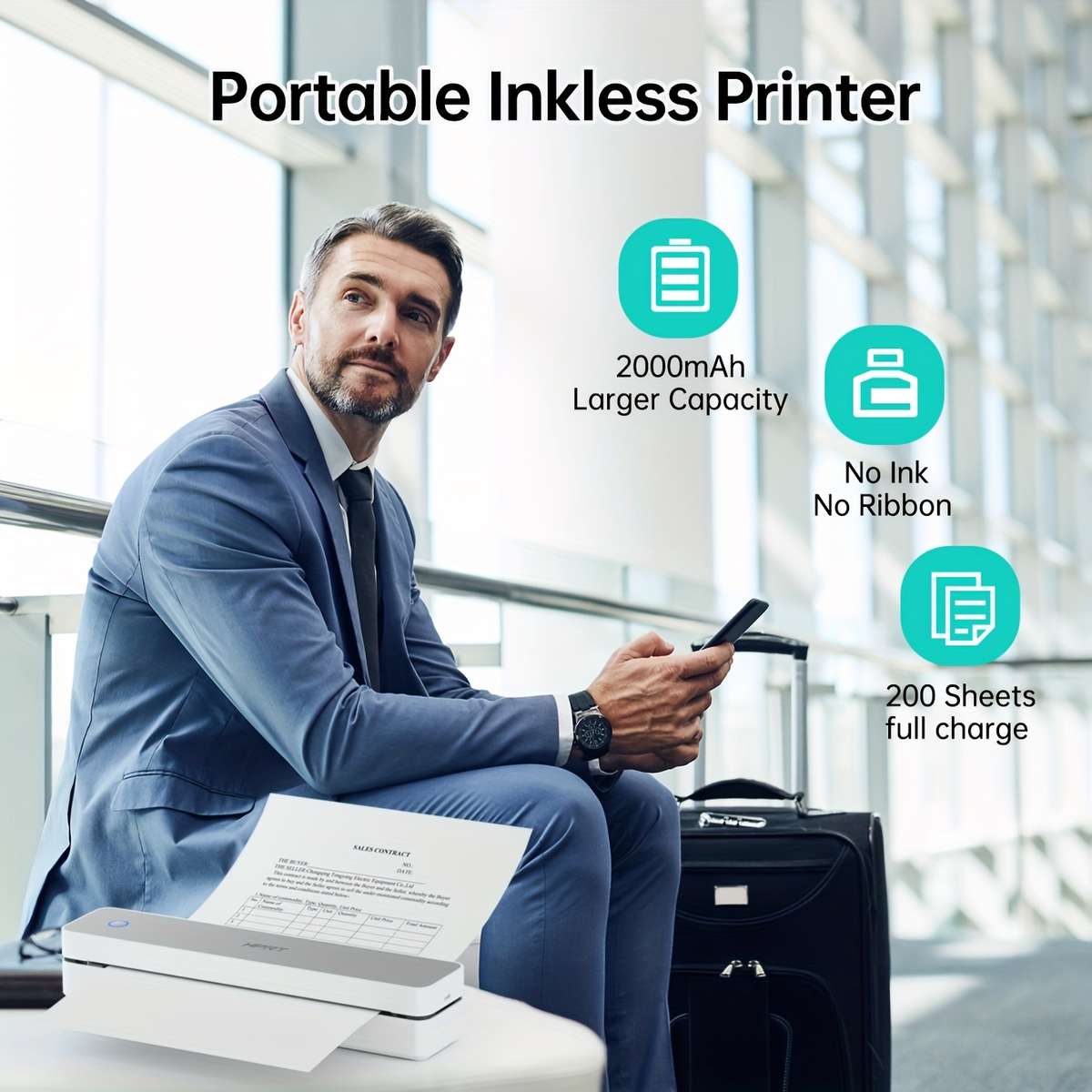 Printer Items Portable A4 Printer Mt610 Pro