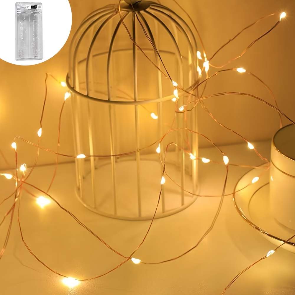 Christmas Lights Warm White Size 5M 50Led
