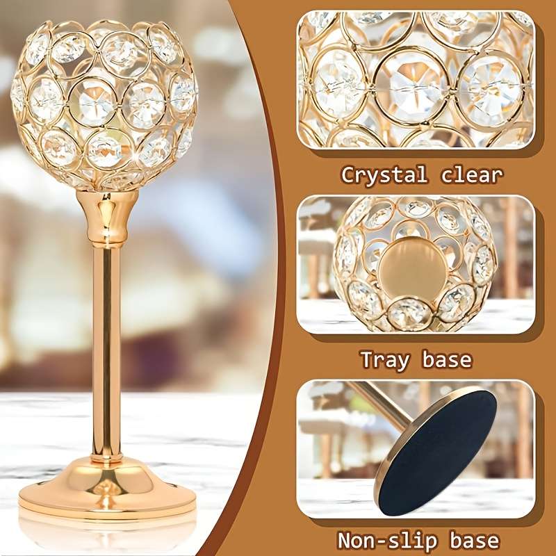 Wedding Supplies Color Golden Quantity 18 Pcs