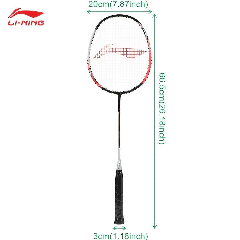 Badminton Racket Model Pearl White Fluorescent Fruit Powder