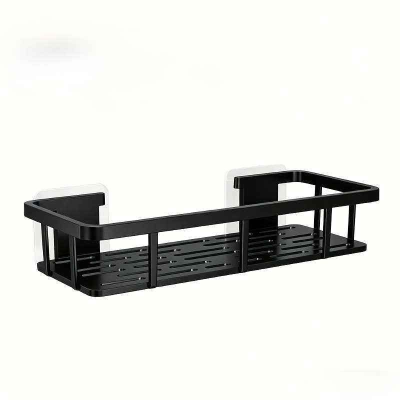Bathroom Storage Rack Size 2 Wall Hooks  Shelf
