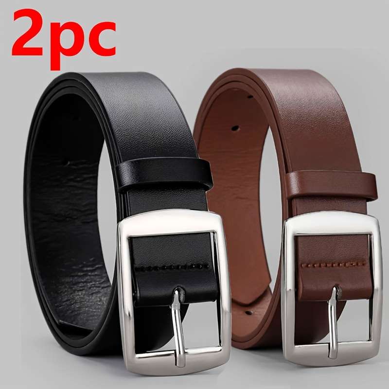 Belt Color 2Pc Brown Size 110Cm