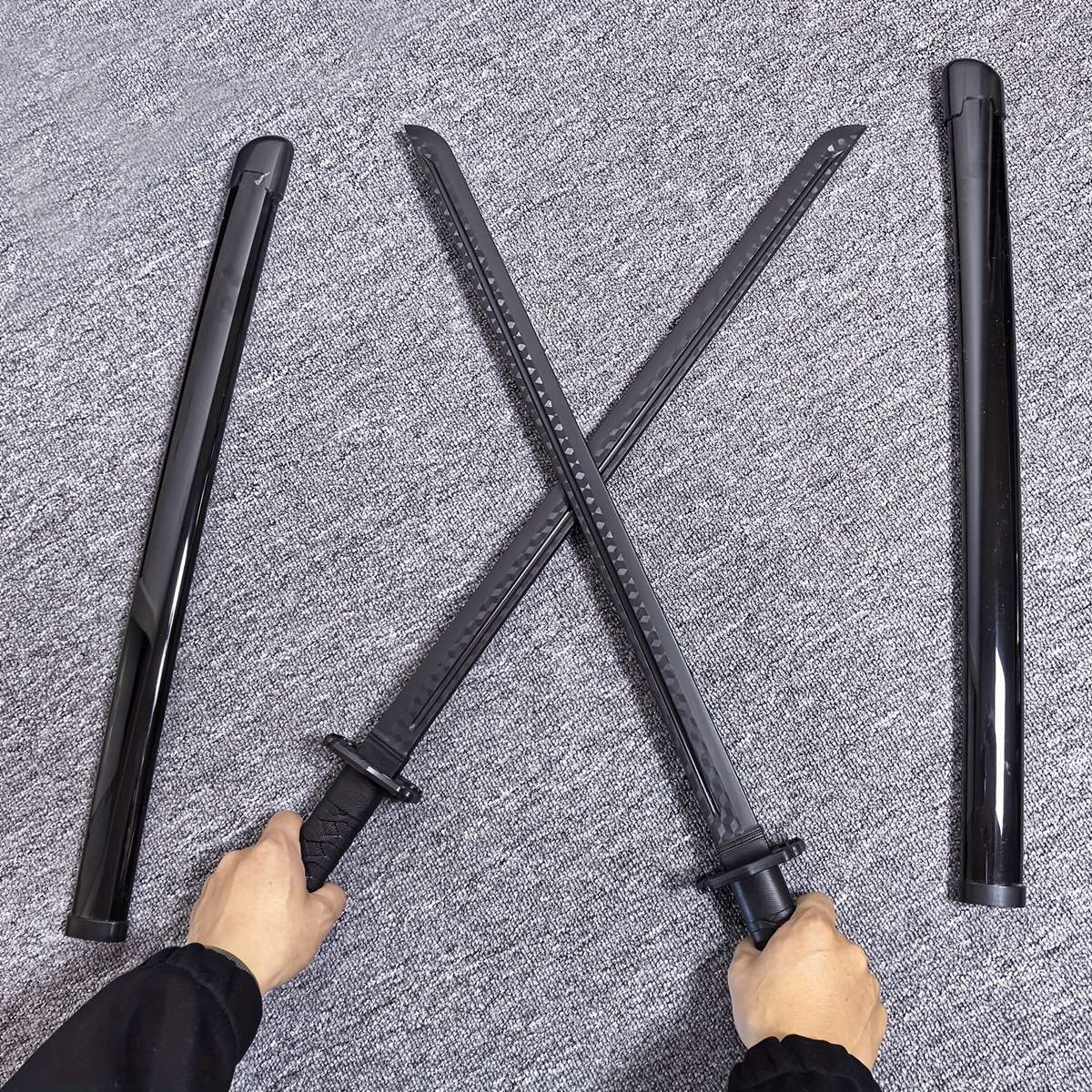 Toy Weapons Quantity 2Pcs Plastic Katana  Add  Shelf