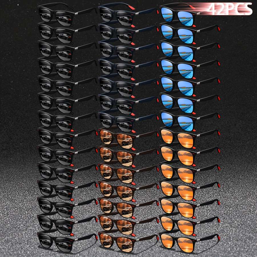 Glasses Color 42Pcs  7*Everycolor