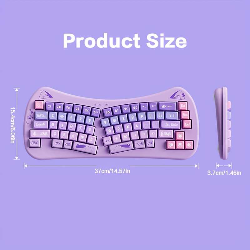 Keyboard Color Purple