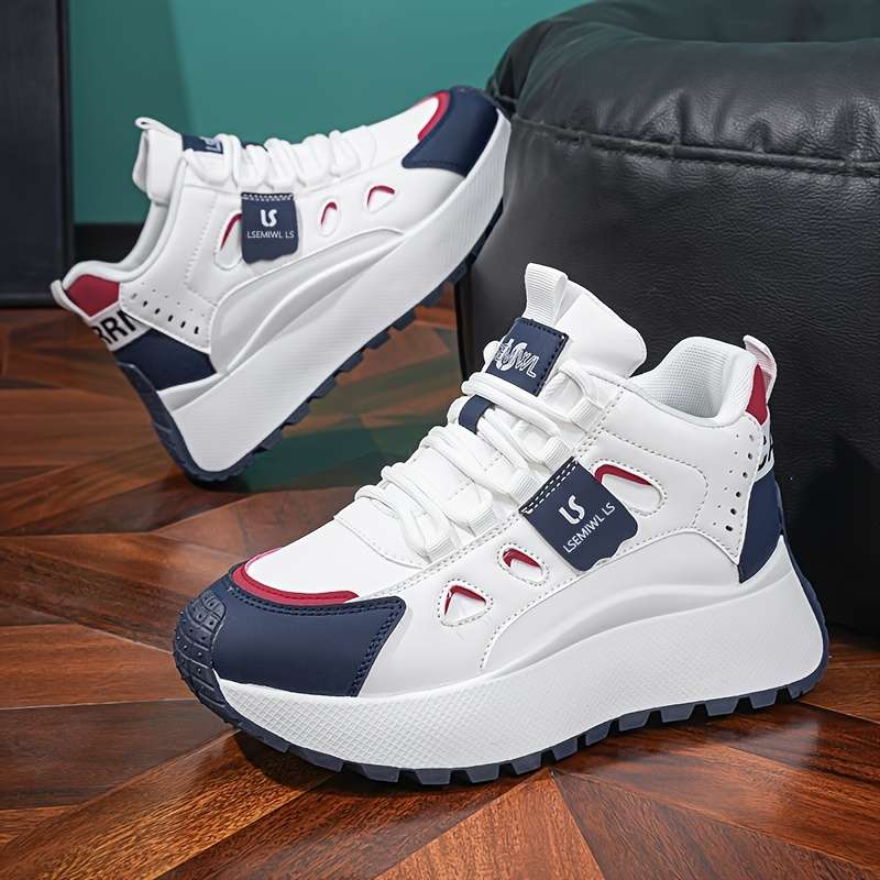 Women S Sneakers Color White Blue Sizeuk 7.5