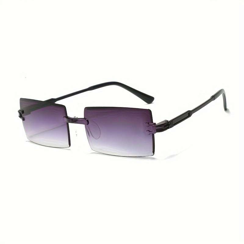 Glasses Color Double Purple