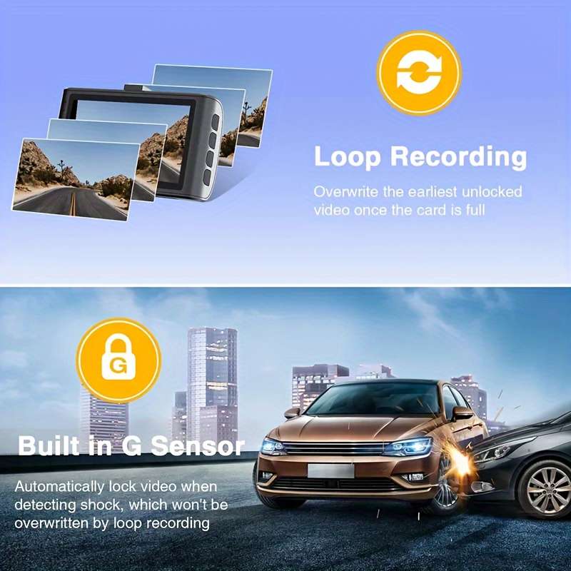 Dashcam Items Night Vision With 32G Memory Card