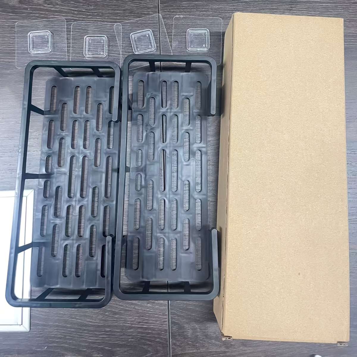 Bathroom Storage Rack Color Black Upgrade Quantity2Pcs