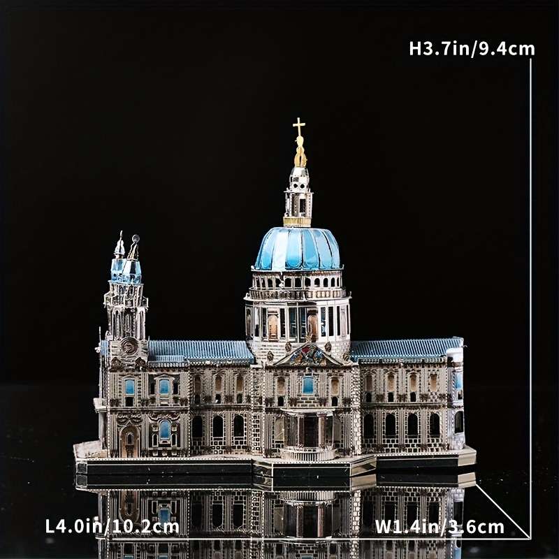 Building Toy Architectural Model Toy Set Items For St. Paul S Cathedral Over The Age Of Fourteen