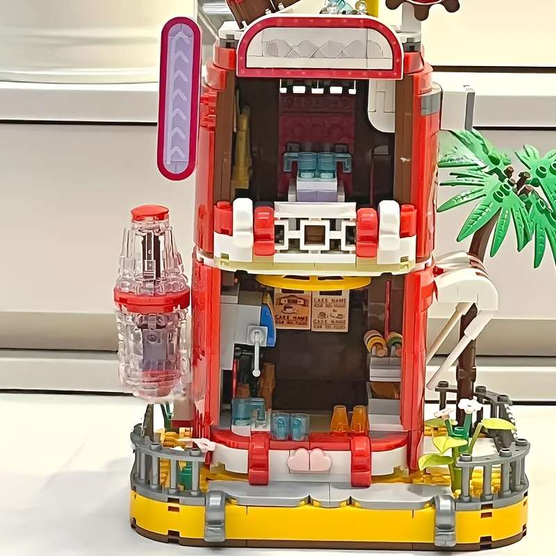 Building Toy Architectural Model Toy Set Model Model House Building Blocks