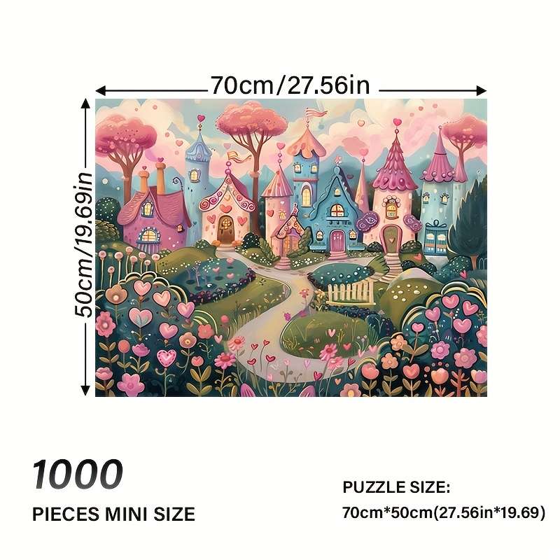 1000 Piece Paper Jigsaw Puzzle For Adults