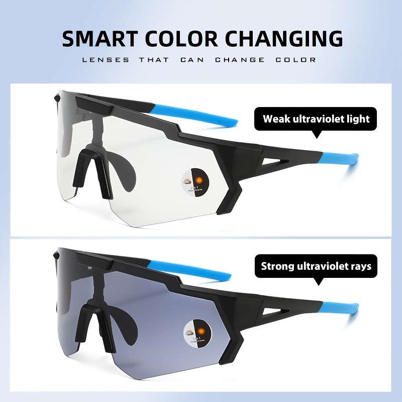 Cycling Glasses Color C6 Black Blue