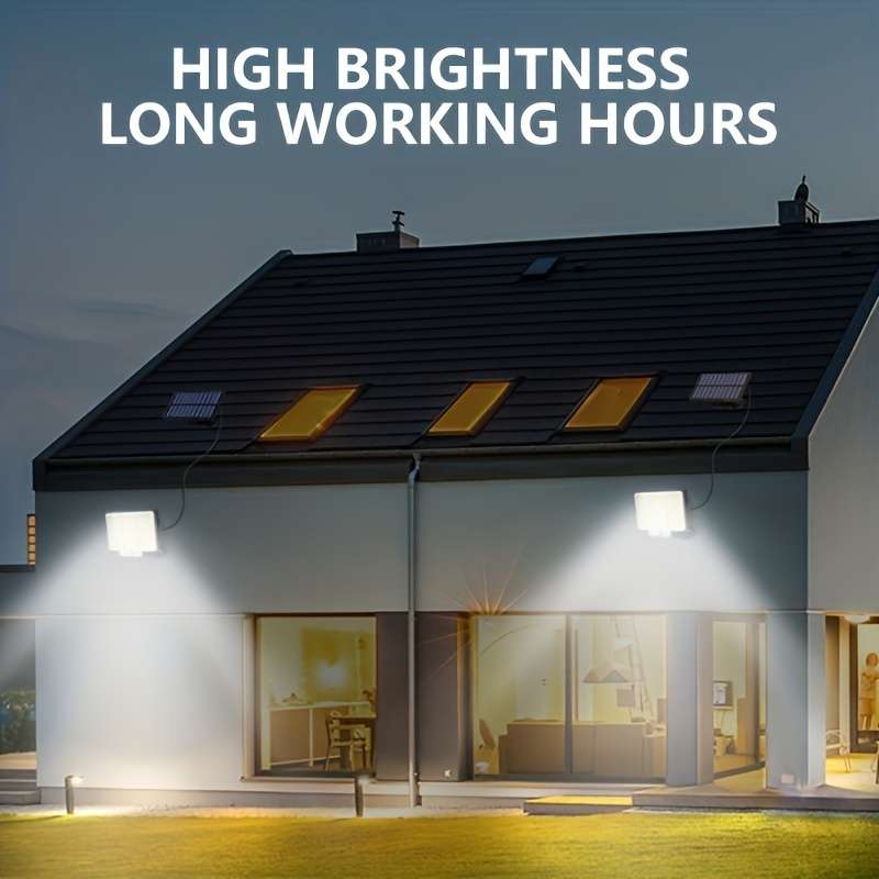 Solar Emergency Lights Color Cold White Quantity2Pcs