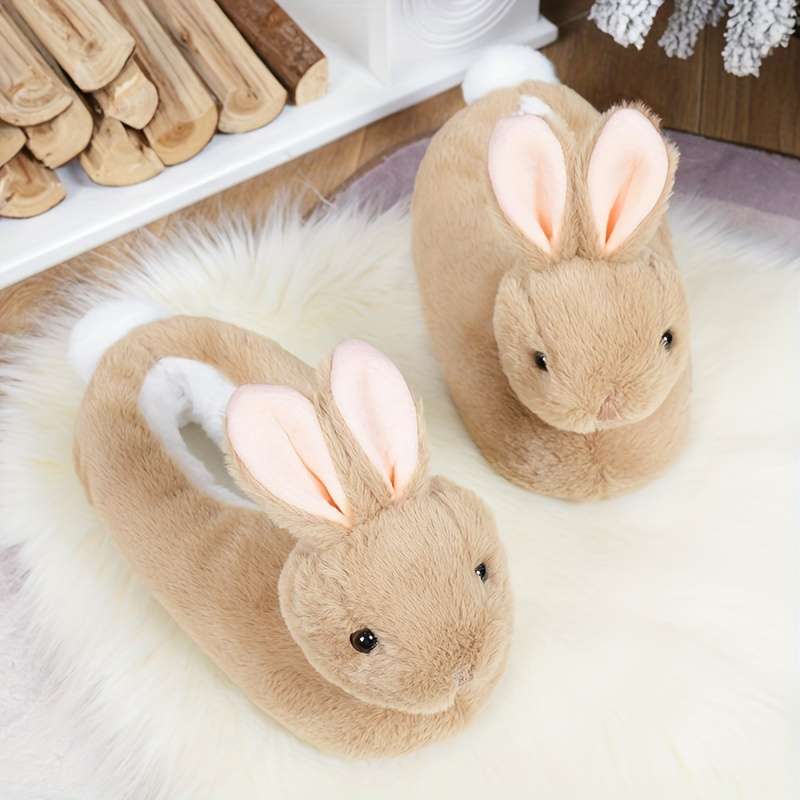 Cotton Slippers Color Camel Sizeuk 7