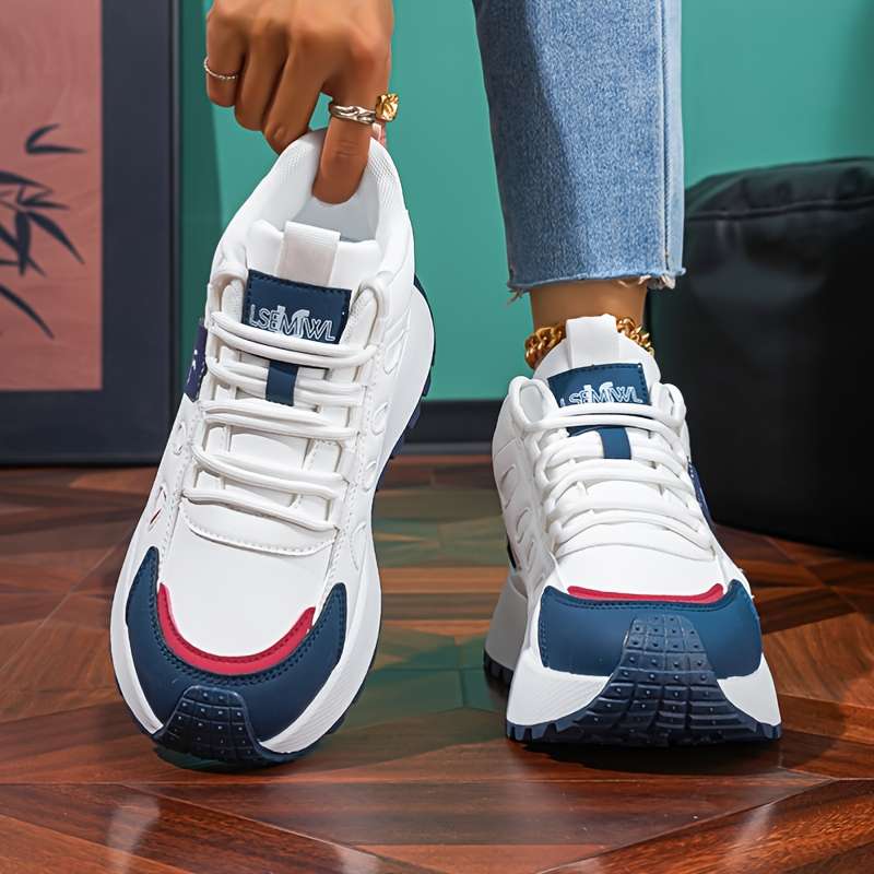 Women S Sneakers Color White Green Sizeuk 5