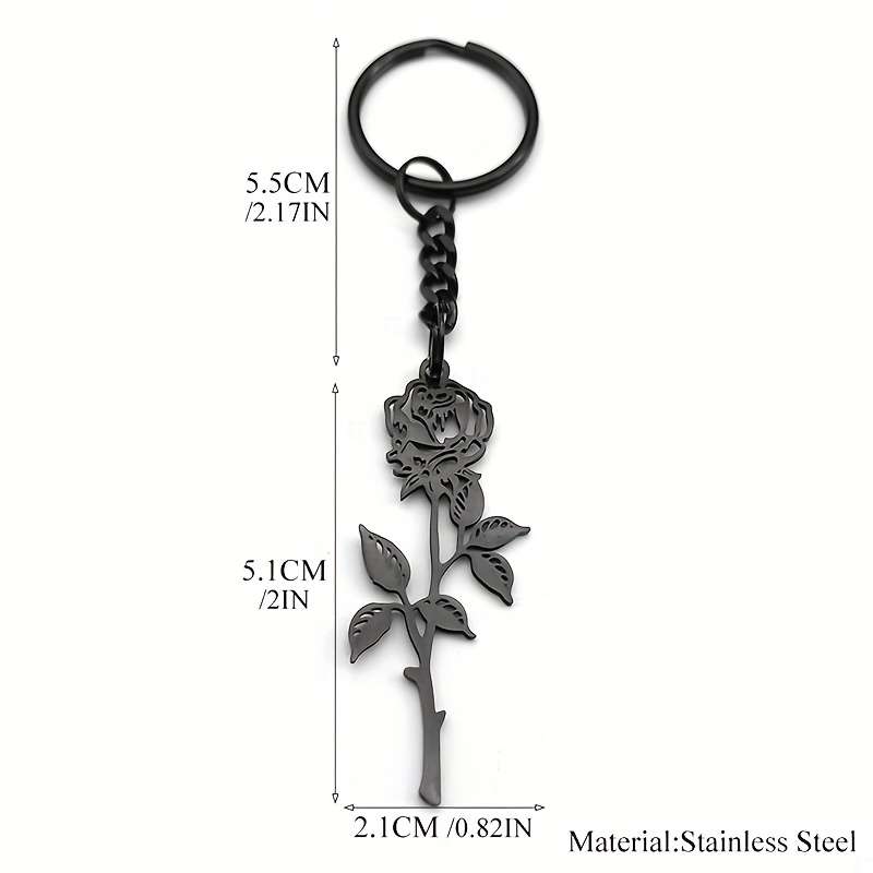 Keychain Ornament Color Silvery