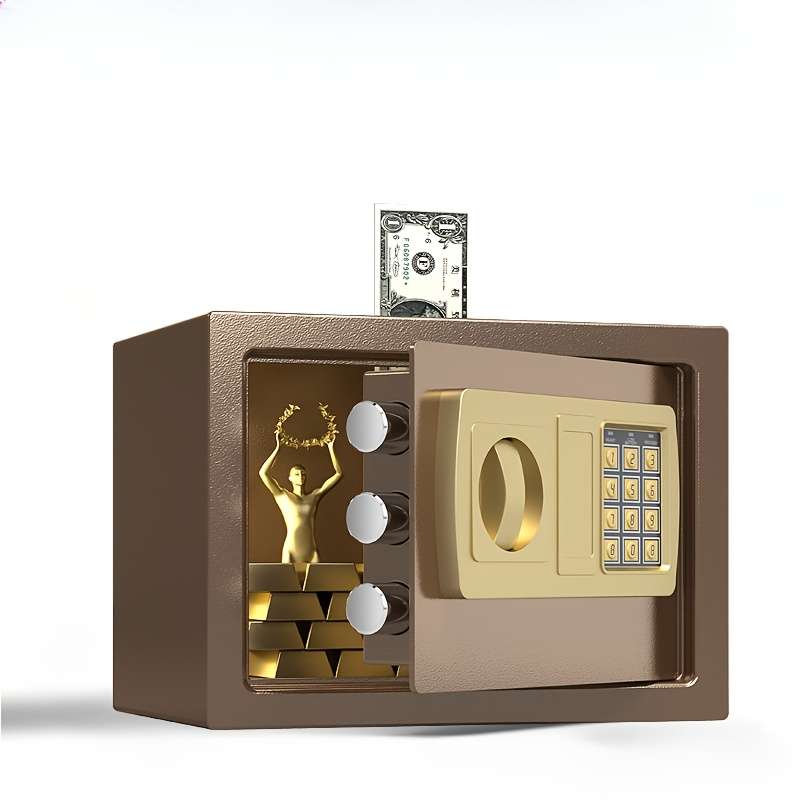 Safe Color Black Coin Slot