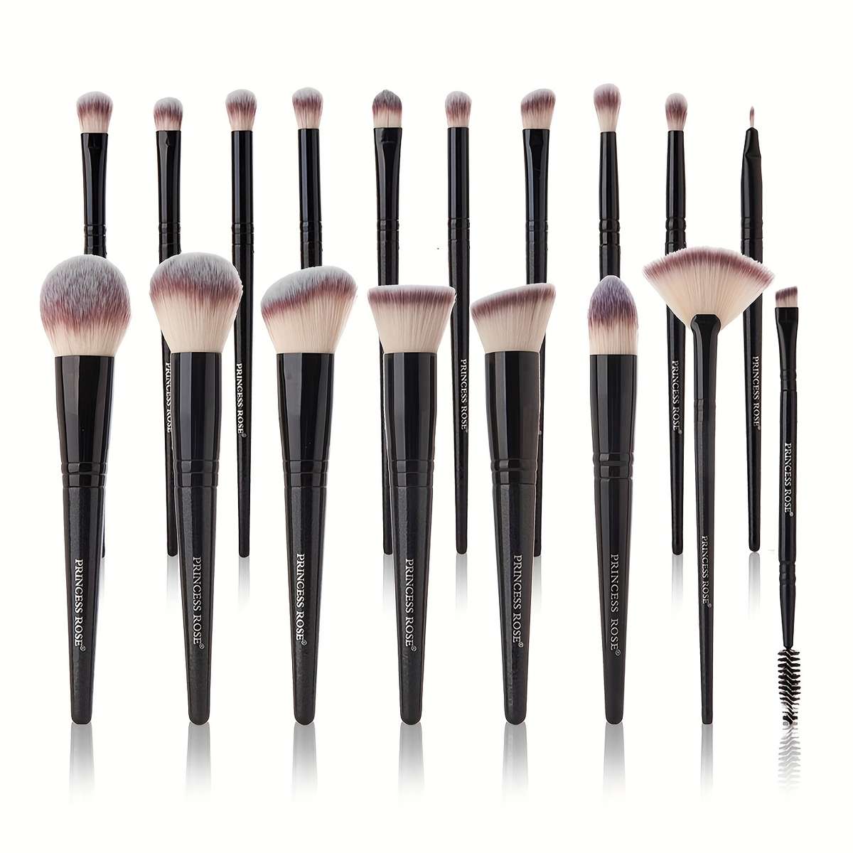 Makeup Brush Set Color Black Quantity18 Pcs