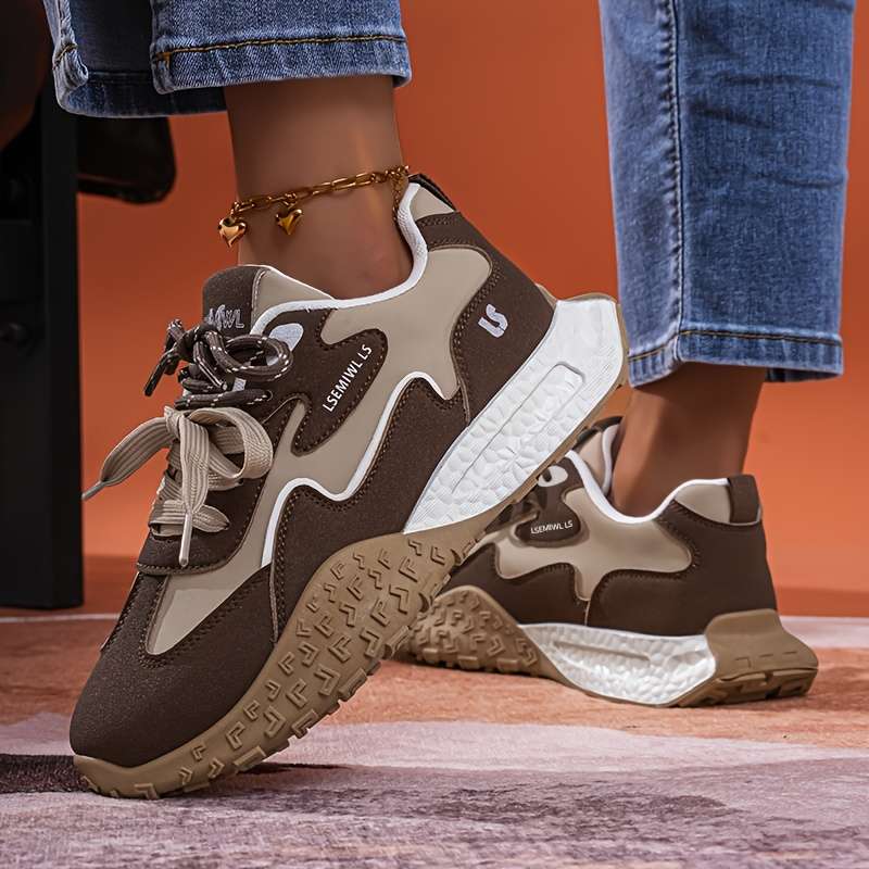 Women S Sneakers Color Brown Sizeuk 3