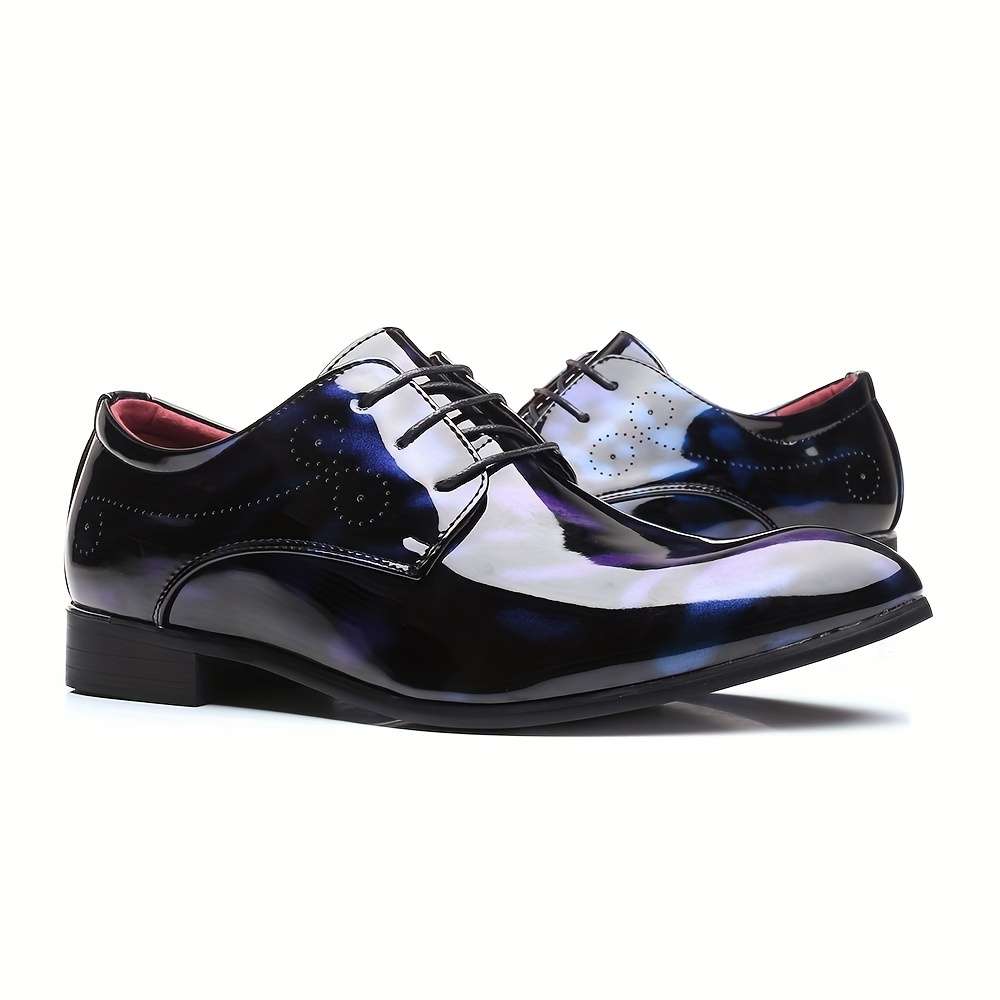 Mens Leather Shoes Color Black Sizeuk 10.5