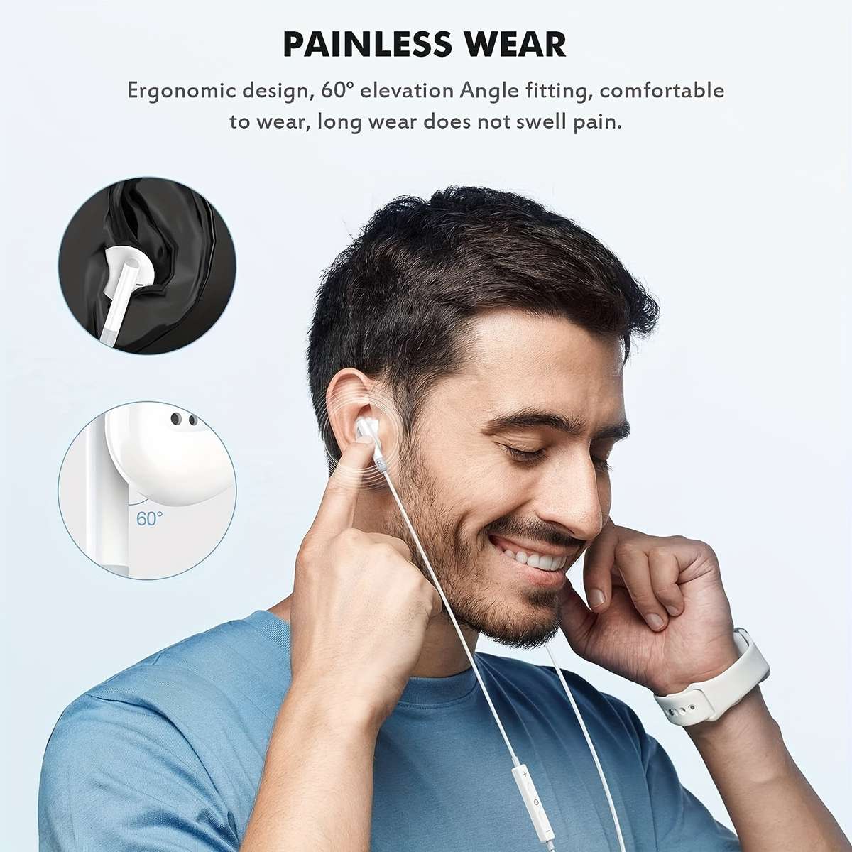 Wired Headphones Model For Lightning