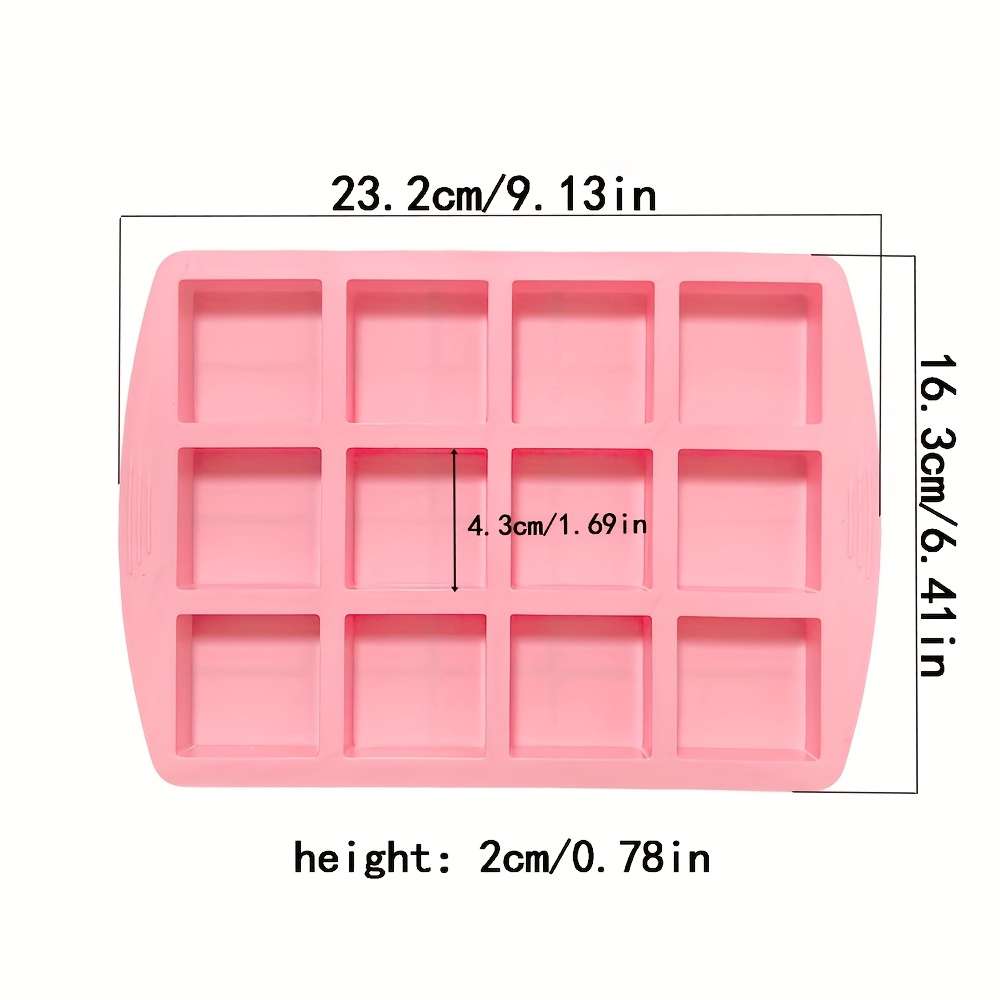Suitable For Baking Molds Color Pink Quantity 3Pcs