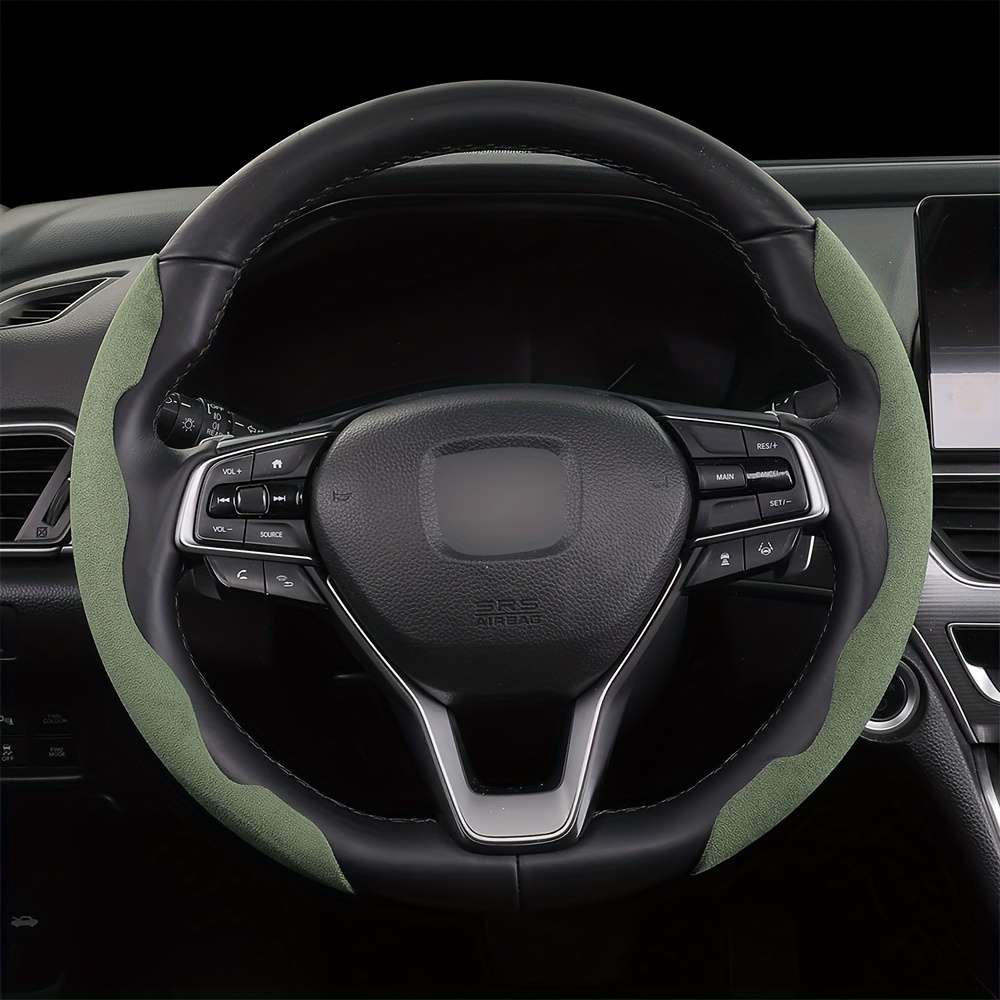 Car Steering Wheel Cover Green