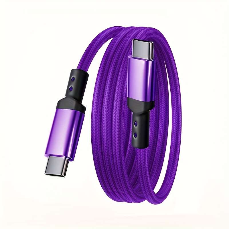 Charging Cable Color Purple Size100Cm 3.2Ft 39.3In