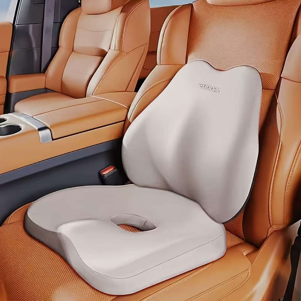 Car Seat Cushion Color Blue Quantity1 Seat Cushion  1 Lumbar Pillow