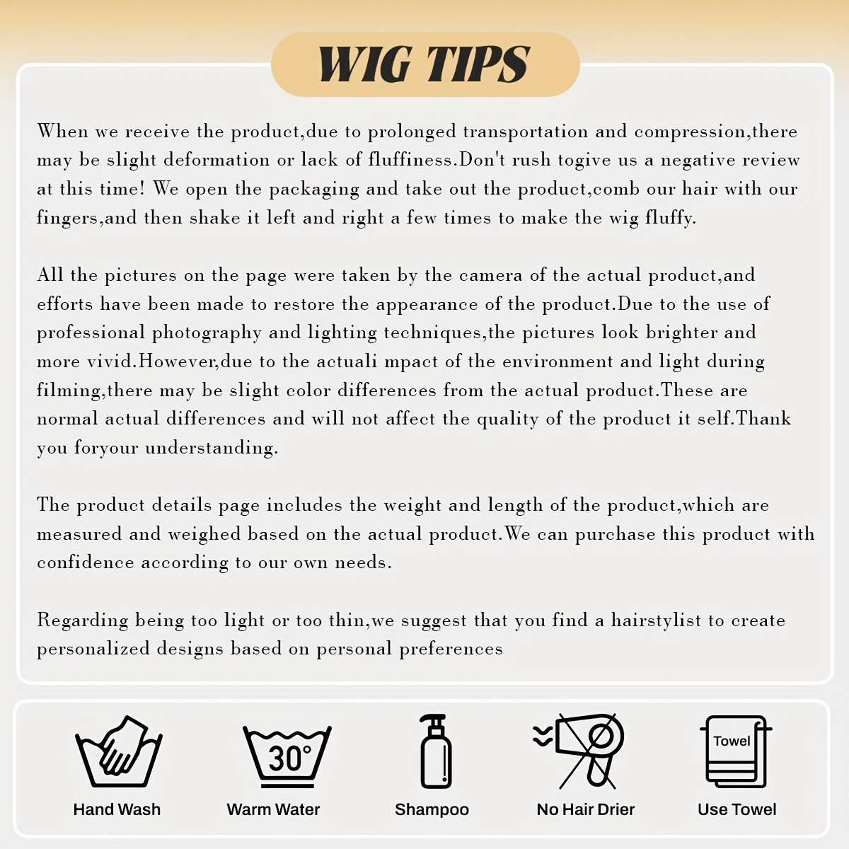 Women S Wigs Color 1 Hair Length76.2Cm