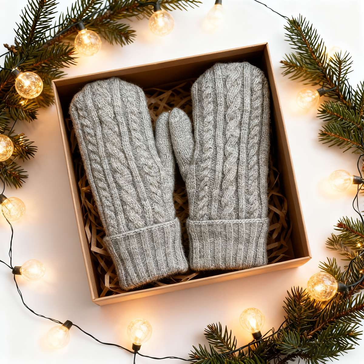 Gloves Color Beige
