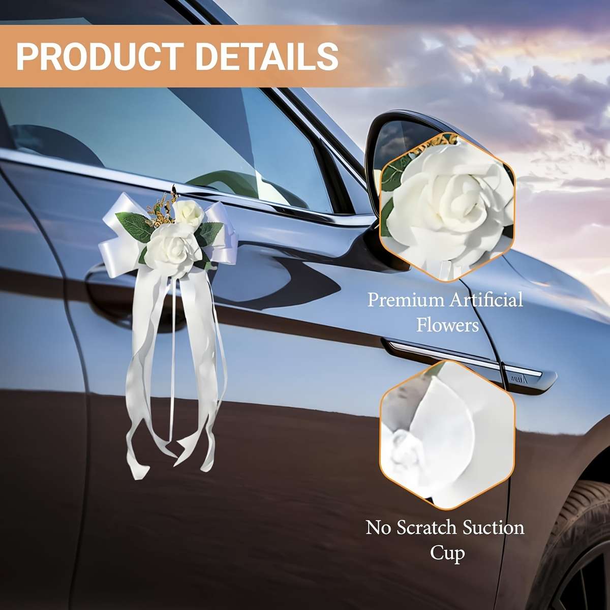 Wedding Supplies Color White 5Pcs