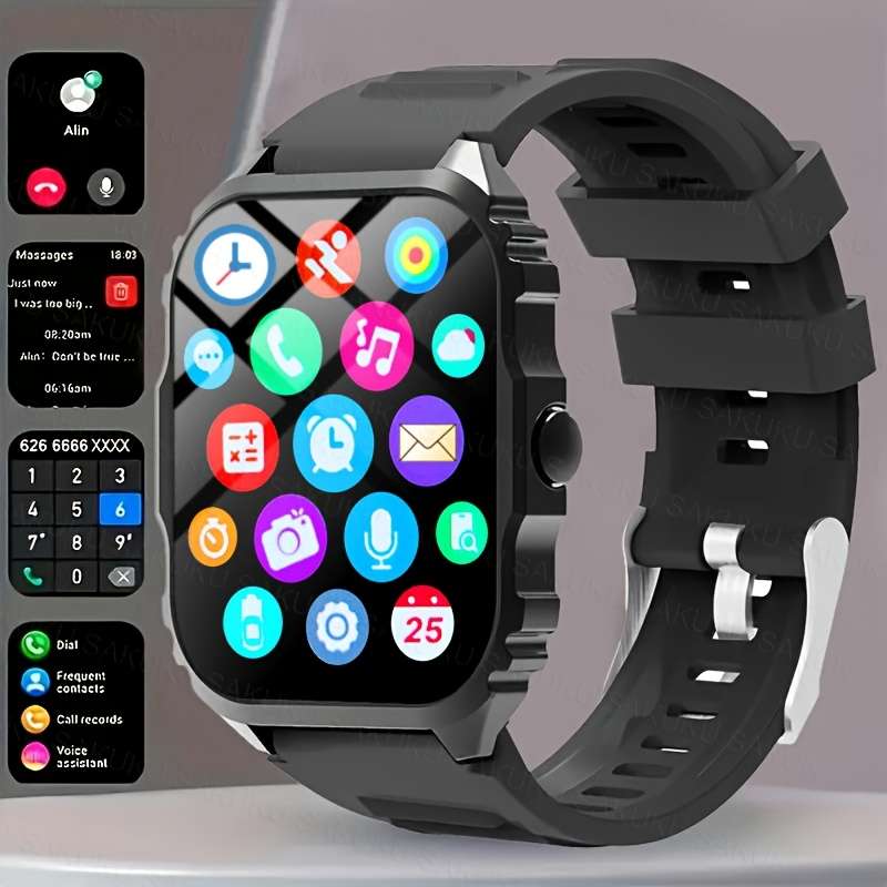 Professional Smart Watch 2025 Smart 2025 Wireless Calling App Alerts Multiple