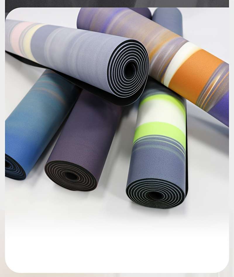 Yoga Mat Marbling Purple