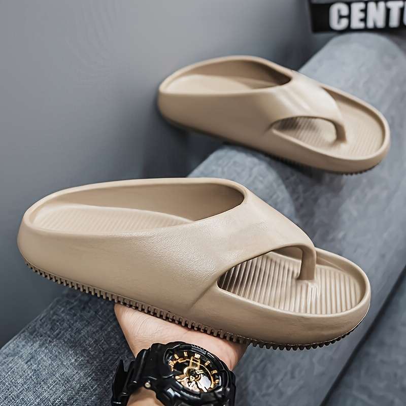 Ladies Summer Flip Flops White Uk 3.5-4