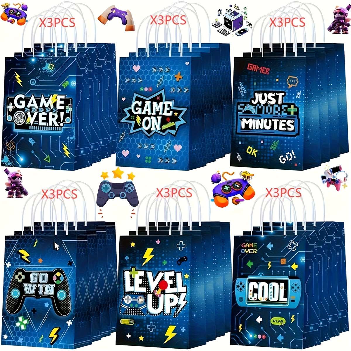 Gift Bags Items Gift Bag Quantity 18Pcs