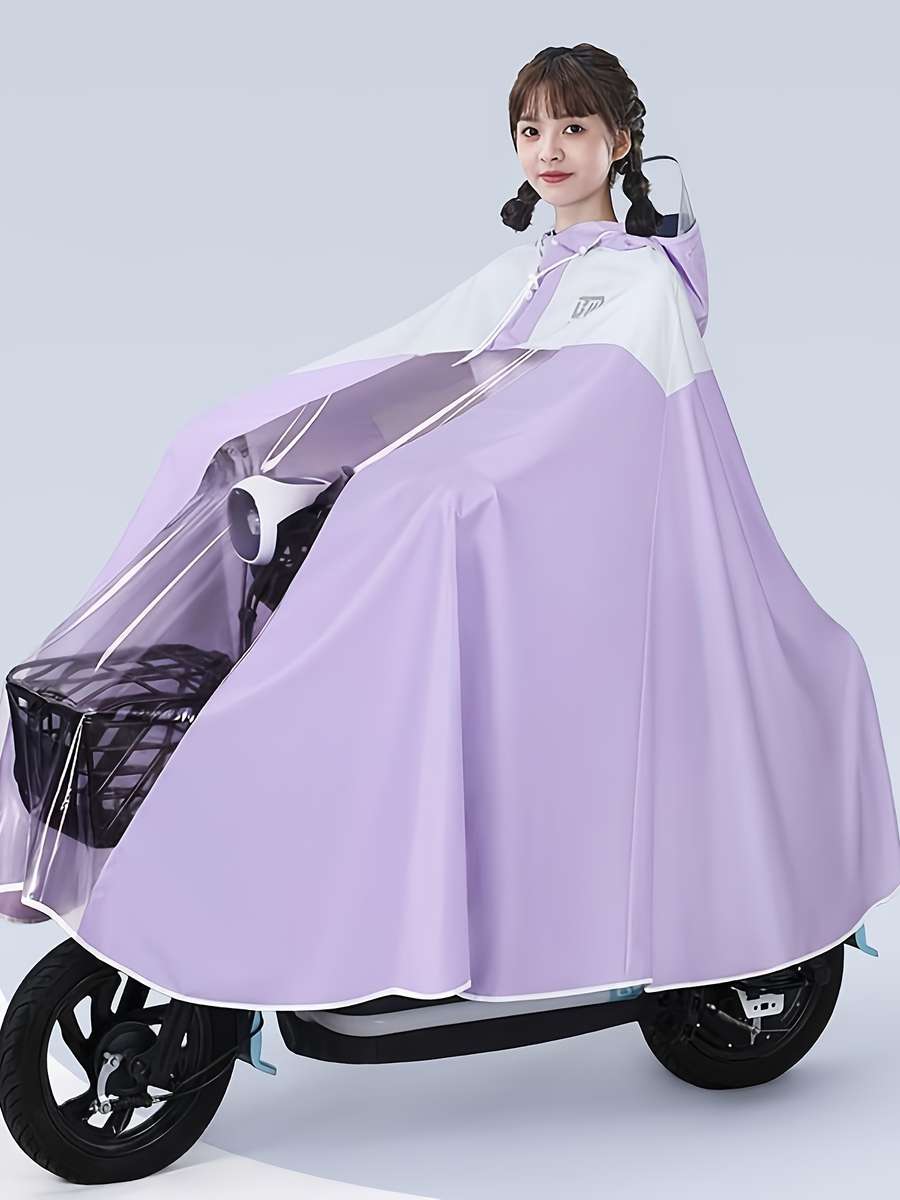 Raincoat Grey White Size Onesize